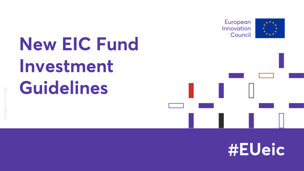 The EIC Fund updates investment guidelines with new definitions and